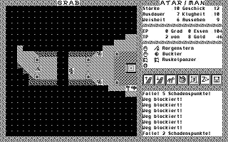 Grab von Manuleos (Das) atari screenshot